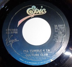 Culture Club 45 RPM Record - I&#39;ll Tumble 4 Ya / Mystery Boy A10 - £3.10 GBP