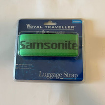 New &amp; Sealed! Samsonite Royal Traveller Luggage Strap Neon Lime Green RT... - £13.20 GBP