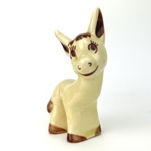 Vintage Rio Hondo California Pottery Donkey figurine approx. 3&quot; x 4.5&quot; - £19.57 GBP
