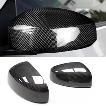 FOR 2009-2020 NISSAN 370Z Z34 CARBON FIBER SIDE VIEW MIRROR COVERS CAP O... - £68.89 GBP