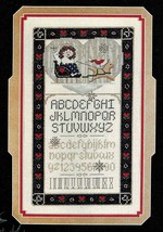 ✔️ Christmas Girl Angel Sleigh Ride Sampler Cross Stitch Chart Janelle Giese - $4.99