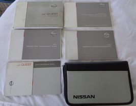 2007 NISSAN QUEST OWNERS MANUAL SET WITH CASE OEM FREE SHIPPING! - $10.95