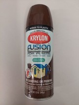 Krylon Fusion For Plastic Spray Paint Gloss Espresso 2340 12 oz Disconti... - $33.84