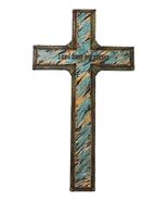 Colorful Turquoise Sunset Lord Hear My Prayer Wall Cross Plaque Figurine... - $437.87 MXN