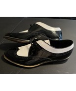 NEW Stacy Adams Mens Dayton Wing Tip Oxford Black&amp;White Dress Shoe Size ... - $176.38 CAD