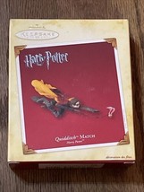 Harry Potter QUIDDITCH MATCH Ornament Hallmark Keepsake Ornament 2005 - £20.35 GBP