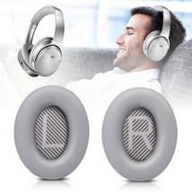 1 Pair Headphones Replacemen Ear Cushions Ear Pads Foam Earmuffs Grey - £20.00 GBP