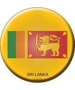 Sri Lanka Novelty Metal Circular Sign - £22.34 GBP