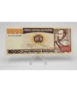 Bolivia Banknote 5000 Pesos Bolivianos 1984 P-168  UNC - £3.86 GBP