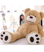 200cm Huge Big America Stuffed Animal Teddy Bear Cover Plush ( without s... - $130.12 CAD