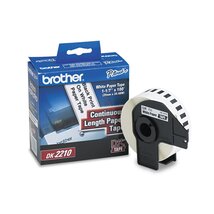 Brother Genuine DK-2210 Continuous Length Black on White Paper Tape for ... - $24.22