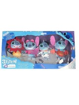 Disney 8.5&quot; Stitch in Costume Plush Collector Set, 4 Piece Stuffed Animal Pals - £42.16 GBP