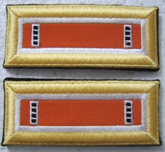 Army Shoulder Boards Signal Corps Chief Warrant Officer 4 CWO4 Pair (2) Female - £13.35 GBP
