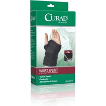 Curad Wrist Splint, Left Hand 6&quot; Foam w/Aluminum Stay Universal One Size - £14.50 GBP