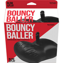 Bouncy Baller Inflatable Cushion W Dildo W Foot Pump - $415.98 MXN