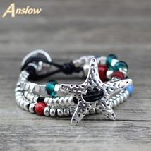 Anslow Brand New Hot Sale Promotion Discount Unique Silver Plated Multilayer Col - £11.88 GBP