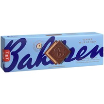 Bahlsen Waffle cookies with NOUGAT cream and MILK chocolate -125g-FREE S... - $9.85