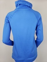 NIKE Pro Hyperwarm Sweater Womens Size L Blue Hybrid Training Pullover 604947 - £17.90 GBP