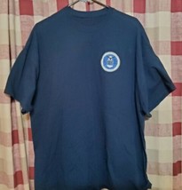 United States Air Force Military T Shirt Blue Flag Aim High Size XL  - $16.70