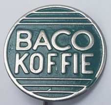 Vintage Advertising Mens Hat Stick Pin - Baco Koffie - Baco Coffee - $11.83