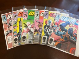 Lot Of 6 G.I. Joe Comic Books 1985/89 Marvel Comics 33,38,51,52,53,85 - £49.14 GBP