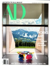 Architectural Digest December 2023 Total Works of Art -Rem Koolhaas Desi... - $9.49