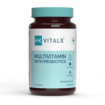 HK Vitals Multivitamin with Probiotics,Supports Immunity and Gut Health, 60 Tab - £12.82 GBP+