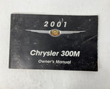 2001 Chrysler 300M Owners Manual Handbook OEM N01B26008 - $27.22