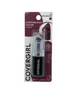 Covergirl Continuous Color Lipstick Cream 430 Bistro Burgundy .13 oz New... - $318.35 MXN