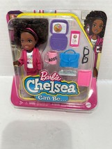 Barbie Chelsea Can Be Playset Boss BUSINESS WOMAN Doll 6 inch with Accessories - £4.31 GBP
