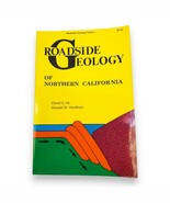 Roadside Geology of Northern California 1988 10th Printing Paperback Ill... - $5.99