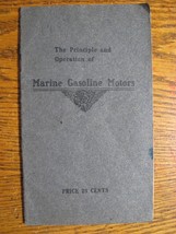 1904 Marine Gasoline Motors Catalog Brochure, Brooks Boats, Bay City Engine - $80.19