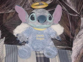 11&quot; Disney Little Angel Stitch Plush Toy Cute Lilo &amp; Stitch Disney Store - £19.77 GBP