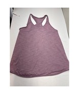 Lululemon Essential Tank Heathered Dusty Mauve Racerback Size S Approximate - $34.97 CAD