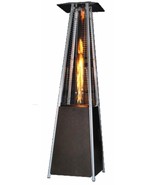 SunHeat Lp Patio Heater 40,000 btu Infrared Square Pyramid Gold Hammer - £358.91 GBP