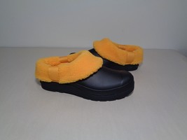 Hunter Size 7 M Play Sherpa Insulated Clog Black Nomad Orange New Women&#39;s Shoes - £110.32 GBP