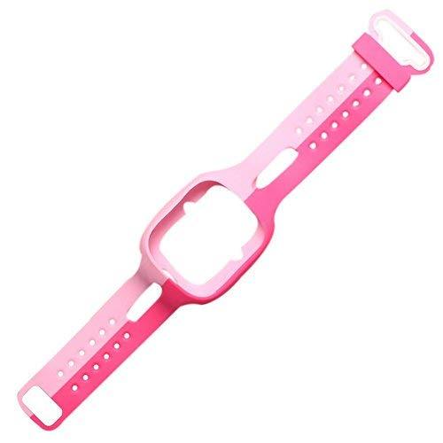 Primary image for Quick Release Silicone Watch Bands Soft Rubber Watch Strap Smart Watch Band Pink