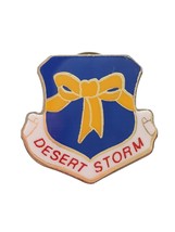 Desert Storm Yellow Ribbon Lapel Pin Gulf War Union Made USA - £7.66 GBP