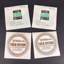 Assorted Martin Classic B-G and D&#39;Addario A-E Nylon Folk Guitar Strings - $8.77