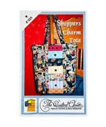 Shoppers Charm Tote PATTERN Market Bag by The Quilted Closet Charm Pack ... - £6.27 GBP