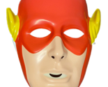 DC COMICS THE FLASH HALLOWEEN MASK PVC KID SIZE ONE SIZE FITS MOST - $12.82