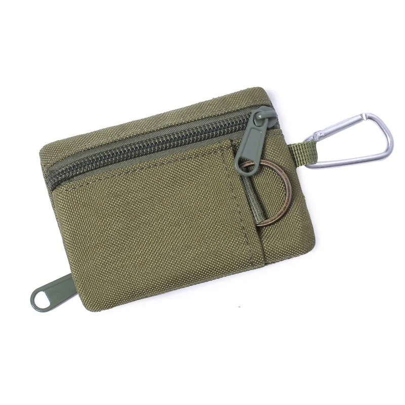 Outdoor EDC Molle Pouch Wallet Waterproof Portable Travel Zipper Cards Waist Bag - £84.70 GBP