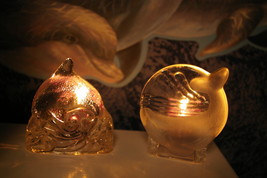 Partylite Dolphin and Whale Tealight Holders Party Lite - $11.00