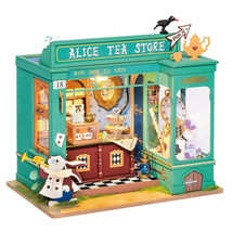 DIY Mini House Alices Tea Store - £60.50 GBP