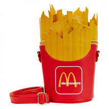 McDonald&#39;s French Fries Crossbody Bag by Loungefly Red - £53.54 GBP