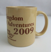 2009 Kingdom Of Adventures Camp Quality USA Northwest Missouri 3.75&quot; Cof... - $7.91