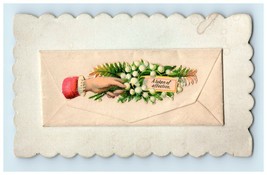 Victorian Embossed Calling Card With Envelope Name Inside - Emery Hendri... - £5.45 GBP