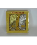 Thai Temple Elephant Bottle Opener Set of 2 Silver Gold Free Shipping - $14.11