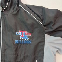 Under Armour LA TECH BULLDOGS Men's Black Full Zip Hoodie Jacket Size S image 4