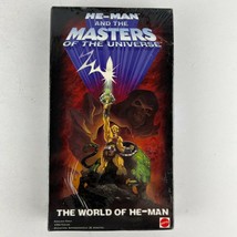 He-Man And The Masters Of The Universe World Of He-Man VHS Video Tape New SEALED - £6.22 GBP